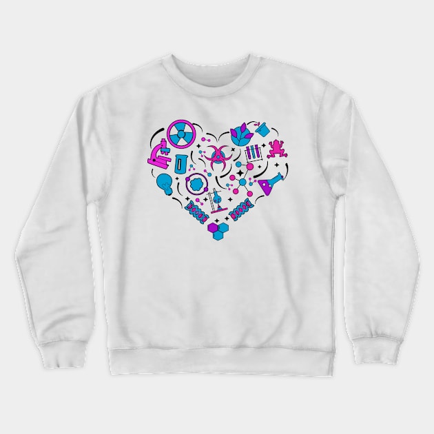 Love Biology Crewneck Sweatshirt by KsuAnn